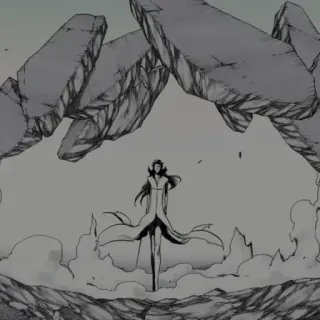 🧬 5458639e Anime, Felsen, Charakter, Action, Fantasy telegram sticker