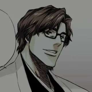 🧬 bb6143d4 Sosuke Aizen Bleach Anime, Manga, Bleach, Sosuke Aizen, Aizen telegram sticker