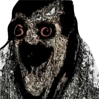 😂 c2836fb9 令人毛骨悚然, 可怕, 恐怖, 噩梦, 怪物 telegram sticker