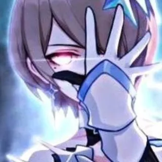 💙 dbc8d874 anime, cô gái, cử chỉ xúc phạm, nhân vật, cử chỉ tay telegram sticker