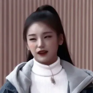 💋 30306639 woman, korean, asian, person, facial expression, portrait whatsapp sticker