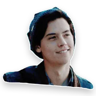 😉 05c2850b Jughead Jones Riverdale Jughead Jones, Riverdale, Teenie-Drama, TV-Serie, Cole Sprouse telegram sticker