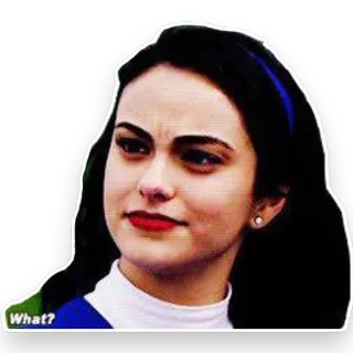 🤔 144eb236 What? Mädchen, Ausdruck, Gesicht, Frage, verwirrt telegram sticker