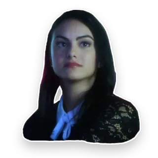 😌 2f84b93a Veronica Lodge Riverdale Veronica Lodge, Riverdale, Charakter, Aufkleber telegram sticker