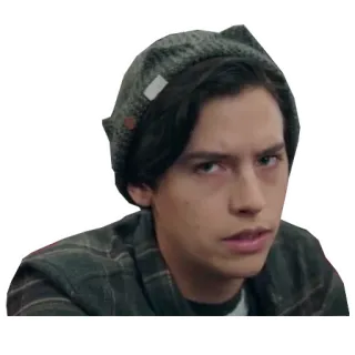 😕 70120b82 Jughead Jones Riverdale jughead, riverdale, cole sprouse, teenie-drama telegram sticker
