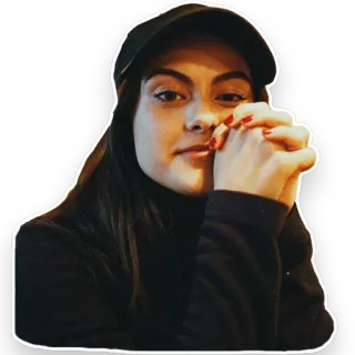 😉 902d620c Frau, Mädchen, Person, Hut, Porträt, Brünette telegram sticker