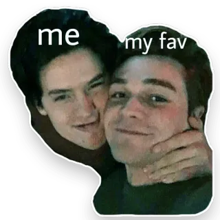 ❤ a12db13a me my fav Freundschaft, Zuneigung, Porträt telegram sticker