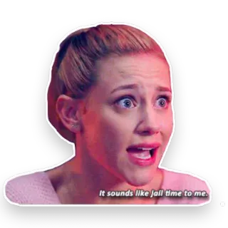 😢 bead1895 It sounds like jail time to me. Reaktion, Gesicht, Ausdruck, Angst, verängstigt telegram sticker