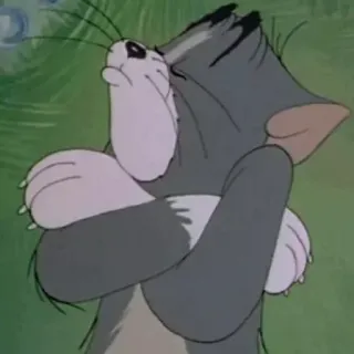 ➰ 696932d1 Tom Cat Tom and Jerry Мультфильм, Кот, Злой, Расстроенный, Том и Джерри, Мем telegram sticker