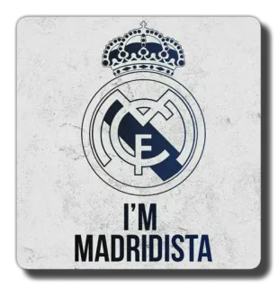 ✌ 36834ed2 I'M MADRIDISTA calcio, calcio, sport, Madrid, Real Madrid telegram sticker