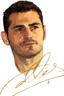 😥 47922a54 Iker Casillas calcio, portiere, atleta, football americano, sport telegram sticker