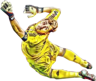 👋 863e610d Portiere, Calcio, Sport, Parata, Calcio telegram sticker