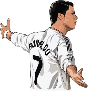 😡 bdc9d252 Cristiano Ronaldo RONALDO calcio, calcio, Ronaldo, atleta, sport telegram sticker
