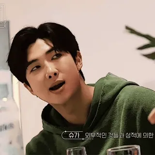 🪁 162a8541 슈가 외부적인 것들과 성적에 의한 telegram sticker