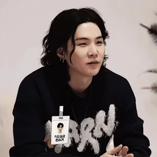 🪁 7d50c790 Suga kpop, bts, 偶像, 闵玧其, 韩语 telegram sticker