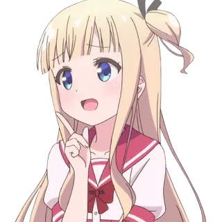 😅 d447fcb3 Аниме, Наклейка, Мультфильм, Девушка whatsapp sticker