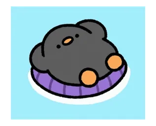 🐣 19bc8821 cartoon, animal, cute, penguin, animal, sticker telegram sticker