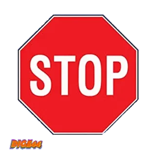 🛑 6b587545 STOP Panneau stop, Circulation, Route, Avertissement, Sécurité telegram sticker
