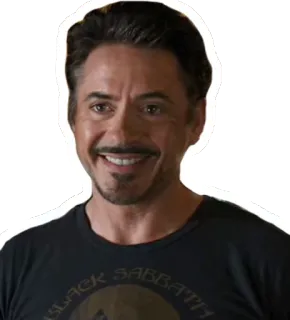 😀 1f938dbd Tony Stark ไอรอนแมน, มาร์เวล, อเวนเจอร์ส, โรเบิร์ต ดาวนีย์ จูเนียร์, โทนี่ สตาร์ค telegram sticker