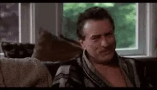 🧏‍♂️ 4c7c656a Robert De Niro movie, actor, funny, angry whatsapp sticker