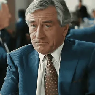🤔 625db133 Robert De Niro actor, serious, movie, portrait, man whatsapp sticker