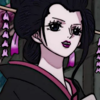 📜 1a1b0baa Komurasaki One Piece アニメ, 女性, キャラクター, 小紫, ワンピース telegram sticker