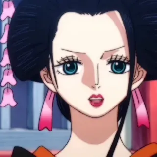 🕊 00d8da9d Komurasaki One Piece anime, phụ nữ, komurasaki, one piece, nhân vật whatsapp sticker