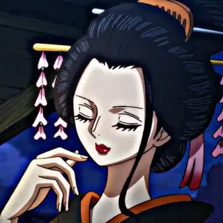 😌 0c0dcb01 Nico Robin One Piece Anime, Manga, Waifu, Nhật Bản whatsapp sticker