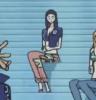 Nico Robin by : @nisaasticker :: @fStikBot whatsapp stickers