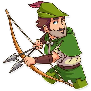 Robin Hood :: @TgSticker telegram stickers