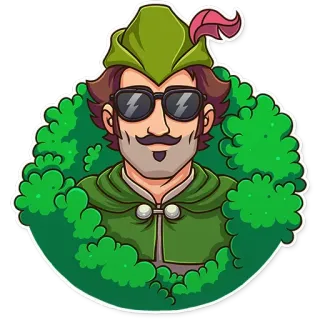 Robin Hood :: @TgSticker telegram stickers