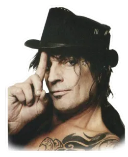 🤞 840be234 Tommy Lee musician, drummer, rock, tattoos, celebrity telegram sticker