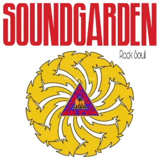 🤟 c5718271 SOUNDGARDEN 밴드, 음악, 로고 telegram sticker