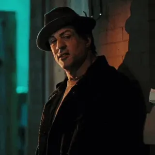 🥀 1d411350 Rocky Balboa Rocky sylvester stallone, film, boksen, vechter, portret telegram sticker