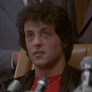 🥀 76833e4b Rocky Balboa Rocky boksen, film, vechter, sylvester stallone telegram sticker