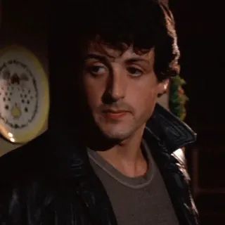 🥀 8dc3a18a Rocky Balboa Rocky stallone, boksen, film, portret, vechter telegram sticker