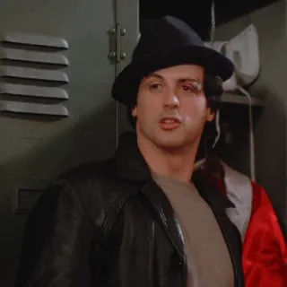 🌑 caa4fc1d Rocky Balboa Rocky boksen, film, sport, stallone, vechter telegram sticker