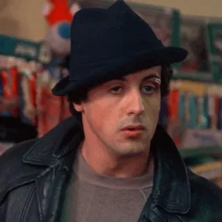 🥀 d30f1259 Rocky Balboa Rocky sylvester stallone, bokser, film, boksen, kampioen telegram sticker