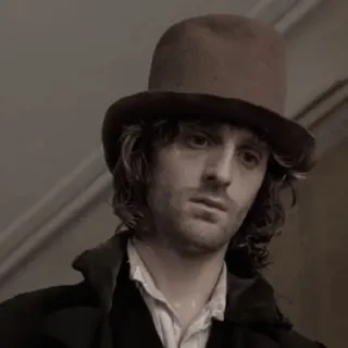 🧡 cda12c66 男人, 帽子, 时代剧, 历史, 肖像 telegram sticker