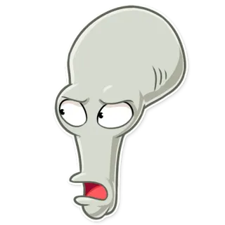 🤨 942a8f12 Roger Smith American Dad! Alien, Desenho animado, Humor, Roger, American Dad telegram sticker