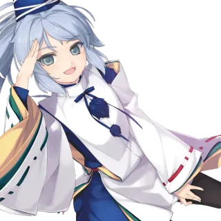 😊 c0e6767f 애니메이션, 소녀, 만화, 귀여운, 웃는, 캐릭터 telegram sticker