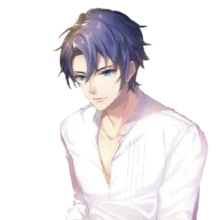 ☺️ d512bf3e Anime, Manga, Personaggio, Uomo, Arte, Illustrazione whatsapp sticker