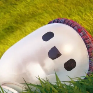 🩲 94bd7461 Ron Ron's Gone Wrong Roboter, Cartoon, Figur, Weiß, Liegend telegram sticker