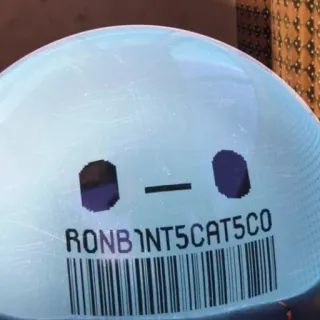 🩲 b27c44c8 RONB1NT5CAT5CO Roboter, Barcode, Aufkleber, Technologie telegram sticker