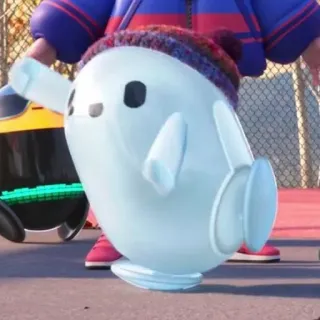 🩲 d62c11e5 Ron Ron's Gone Wrong Roboter, Cartoon, animiert, Freund, digital, süß telegram sticker