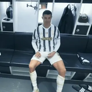 😔 18b9506f Cristiano Ronaldo Fußballspieler, Fußball, Sport, Sportler, Cristiano Ronaldo telegram sticker