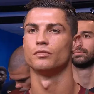 👀 7f1ab82c Cristiano Ronaldo Cristiano Ronaldo, Sportler, Fußballspieler, Fußball, Portugal, Mann telegram sticker