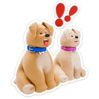 Ронни и Деля @stickers_vk telegram stickers