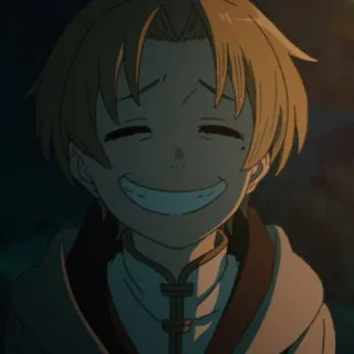 😁 4a0b05a9 Rudeus Greyrat Mushoku Tensei: Jobless Reincarnation anime, manga, character, fantasy, reincarnation, Rudeus Greyrat, Mushoku Tensei telegram sticker