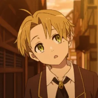 ⁉️ ad0549af anime, boy, character, portrait telegram sticker